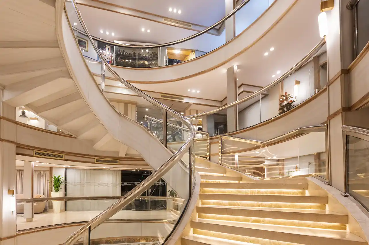 Lobby of the MS Alma Nile Cruise Nile cruise